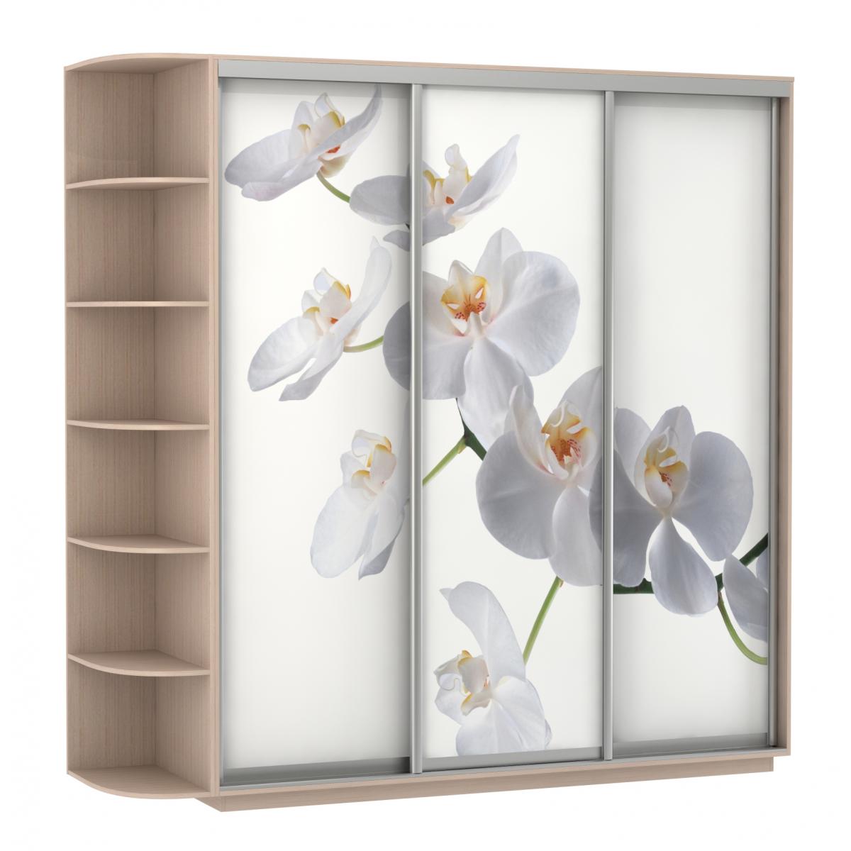 Шкаф орхидея в много мебели